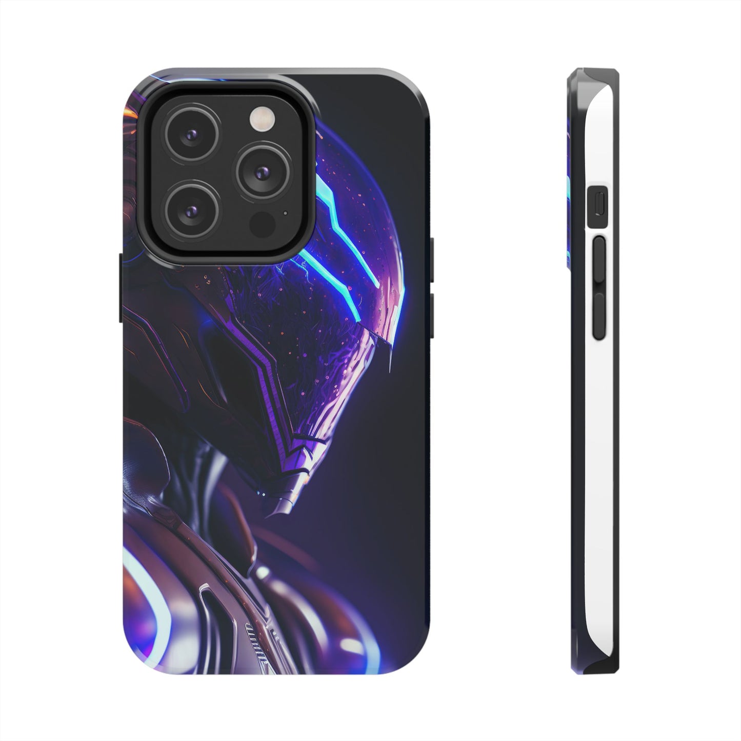 Futuristic Tough Phone Cases, Durable Phone Cover, Sci-Fi Phone Case, Tech Lover Gift, Unique Phone Accessory