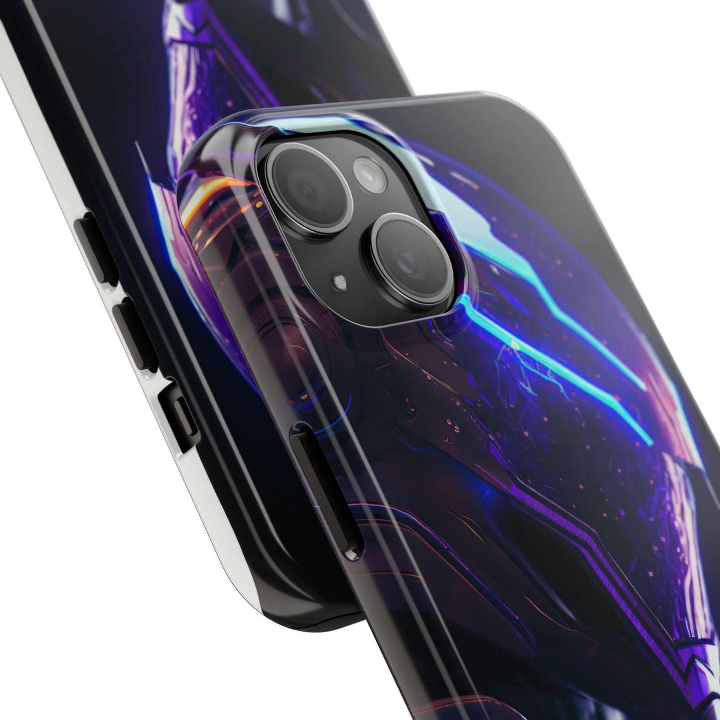 Futuristic Tough Phone Cases, Durable Phone Cover, Sci-Fi Phone Case, Tech Lover Gift, Unique Phone Accessory