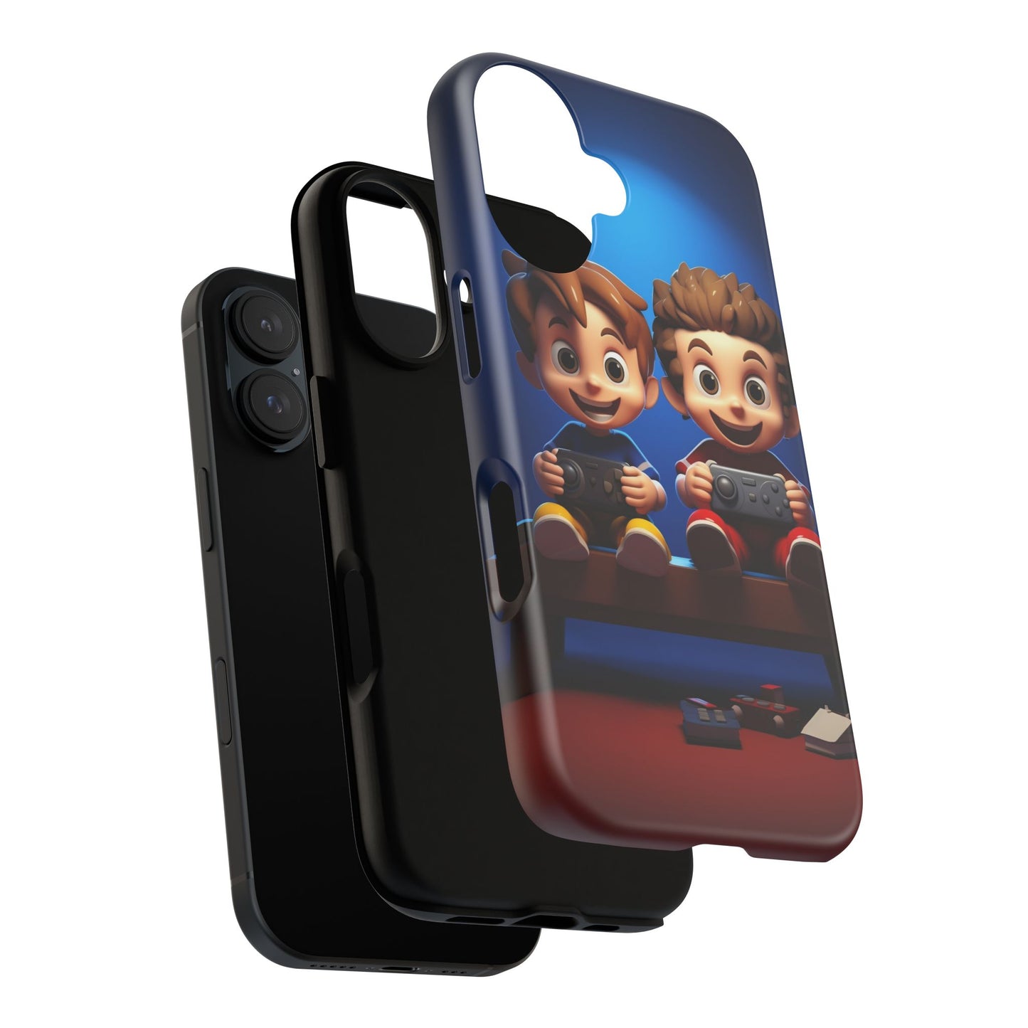Kids Gaming Phone Case, Tough Cases, Cute Phone Cover, Cartoon Game Controller, Gift for Gamers, Fun Accessories