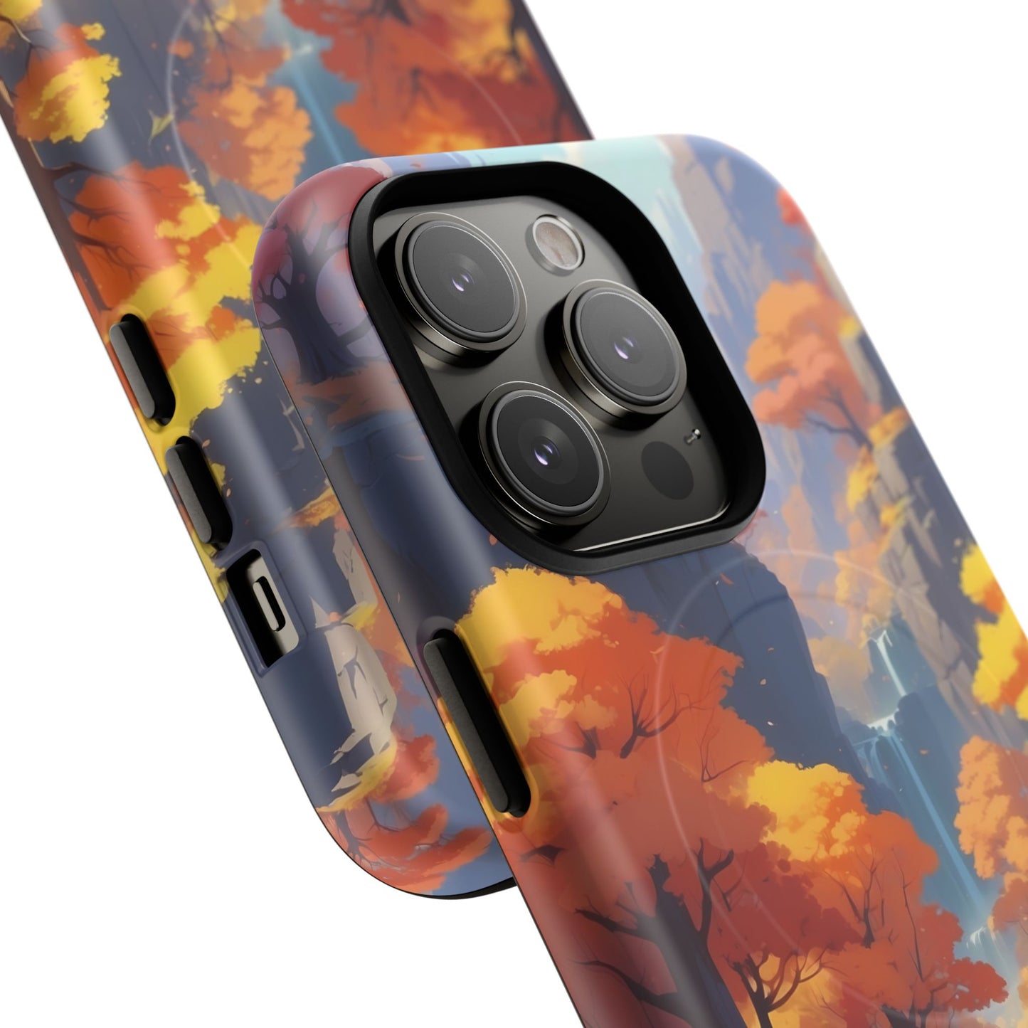 Autumn Landscape Phone Case, Tough Magnetic Cases for Fall Lovers, Nature Phone Cover, Unique Gift for Him/Her, Durable Phone Accessory