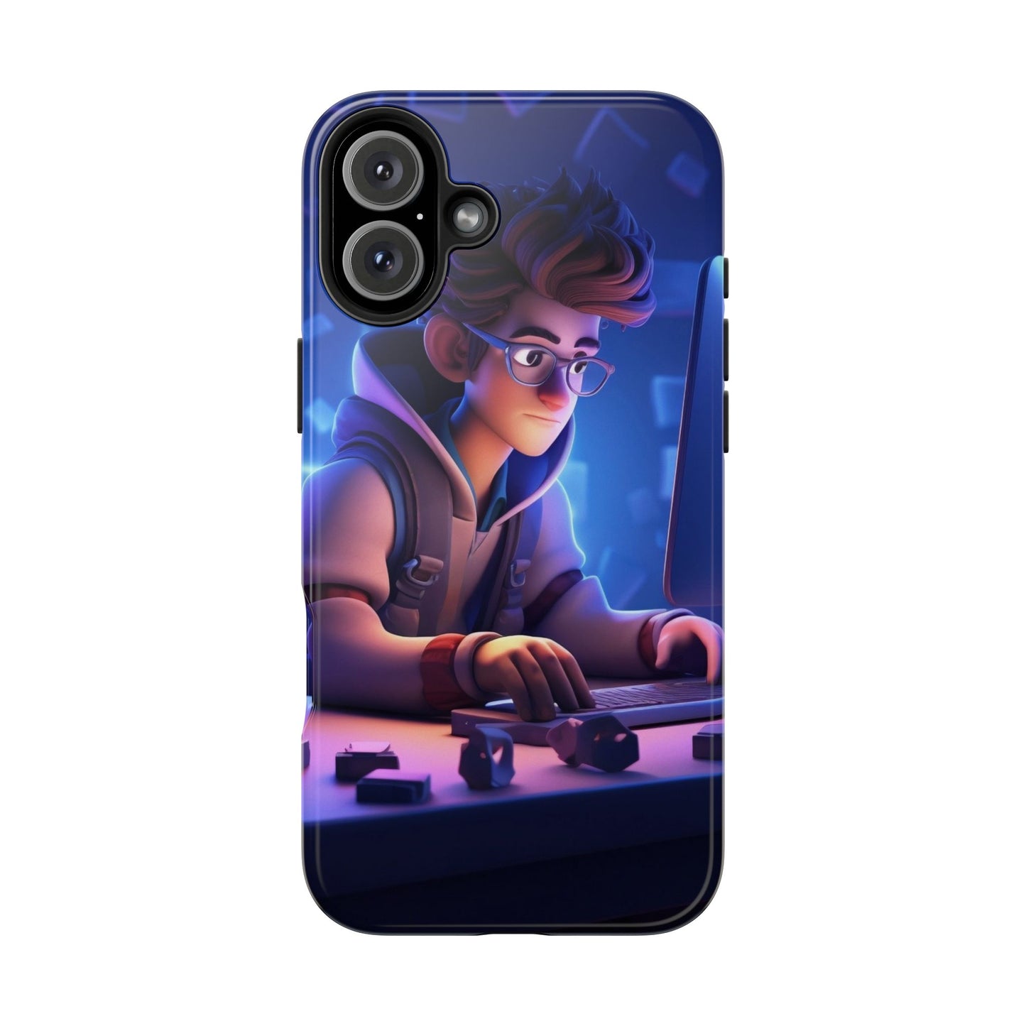 Gaming-Themed Phone Case - Tough Phone Cases for Gamers, Mobile Accessories, Cool Tech Gifts, Birthday Present, Geeky Gifts