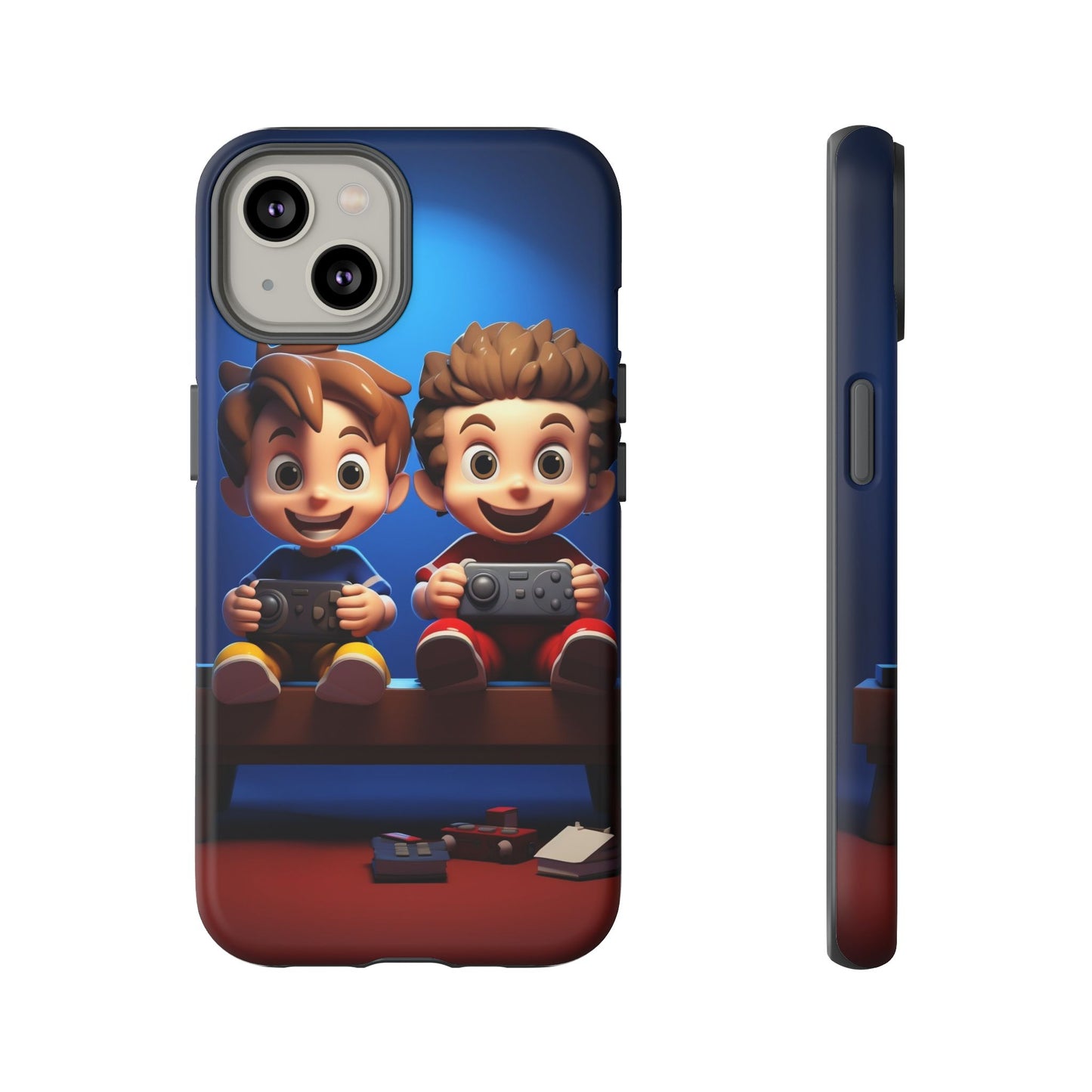Kids Gaming Phone Case, Tough Cases, Cute Phone Cover, Cartoon Game Controller, Gift for Gamers, Fun Accessories