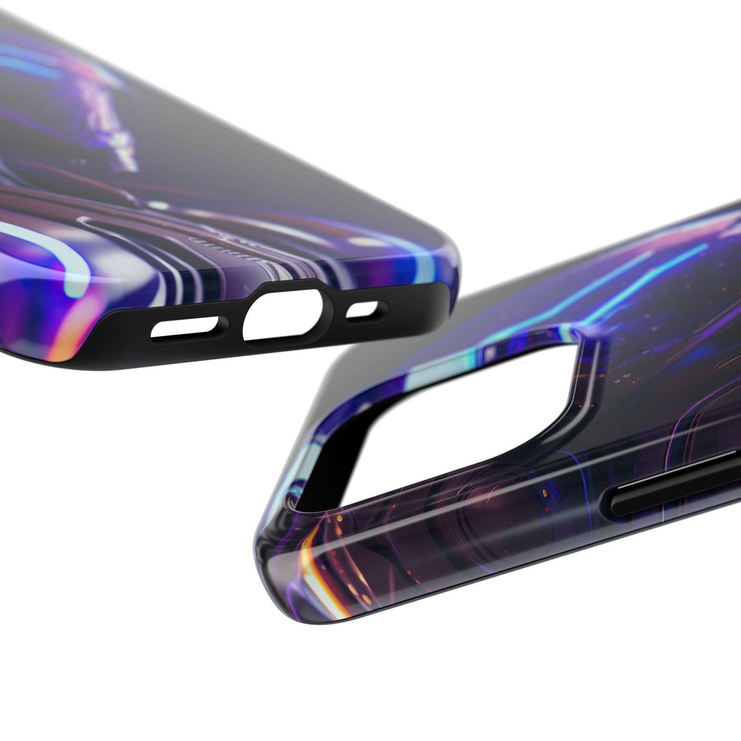Futuristic Tough Phone Cases, Durable Phone Cover, Sci-Fi Phone Case, Tech Lover Gift, Unique Phone Accessory