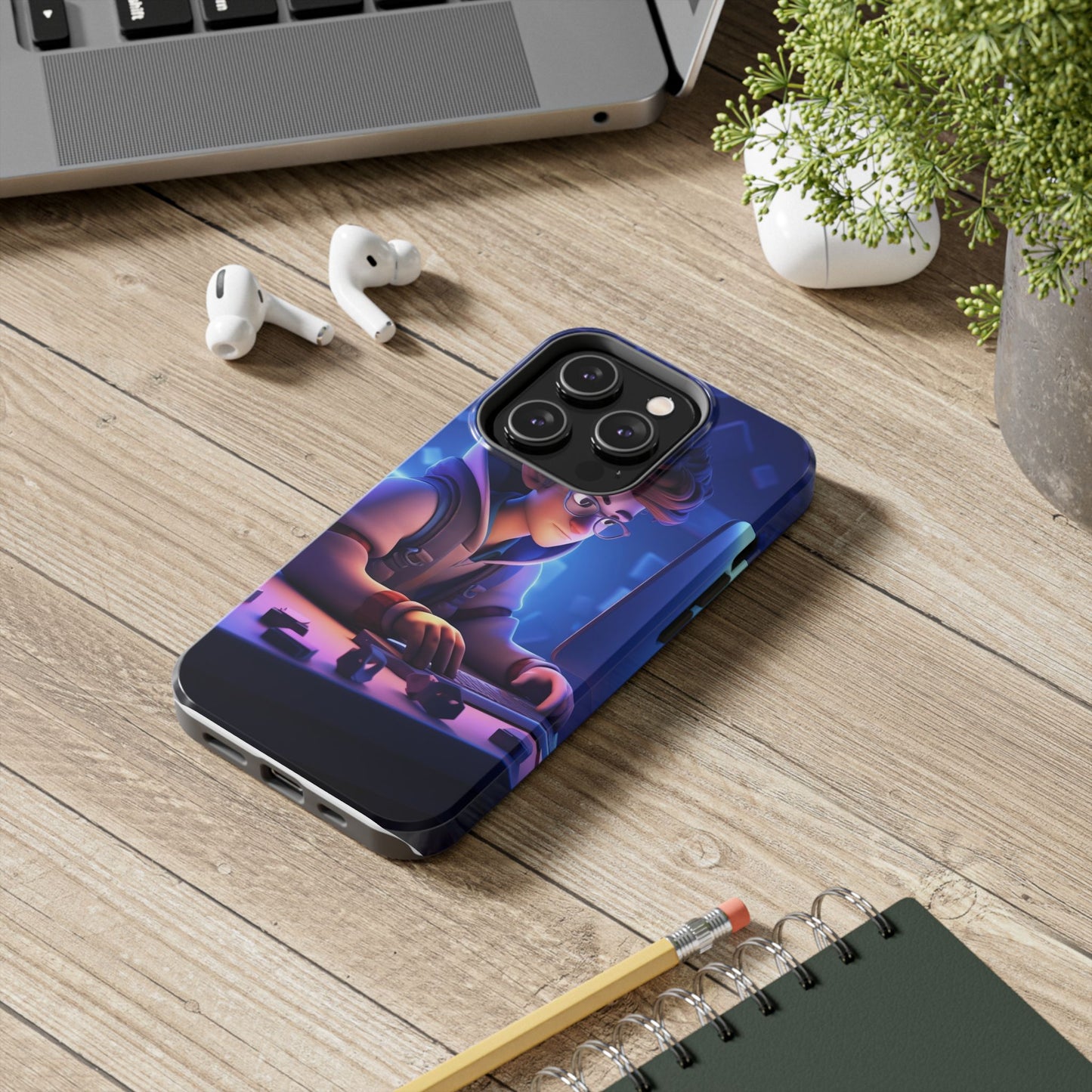 Gaming-Themed Phone Case - Tough Phone Cases for Gamers, Mobile Accessories, Cool Tech Gifts, Birthday Present, Geeky Gifts