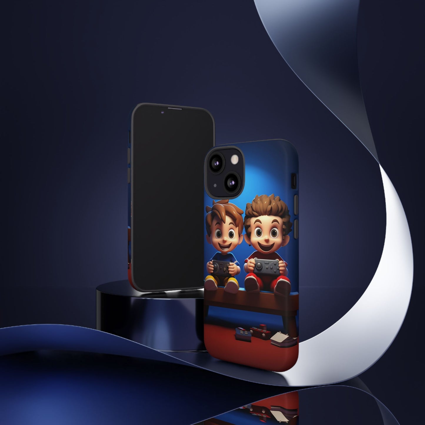 Kids Gaming Phone Case, Tough Cases, Cute Phone Cover, Cartoon Game Controller, Gift for Gamers, Fun Accessories