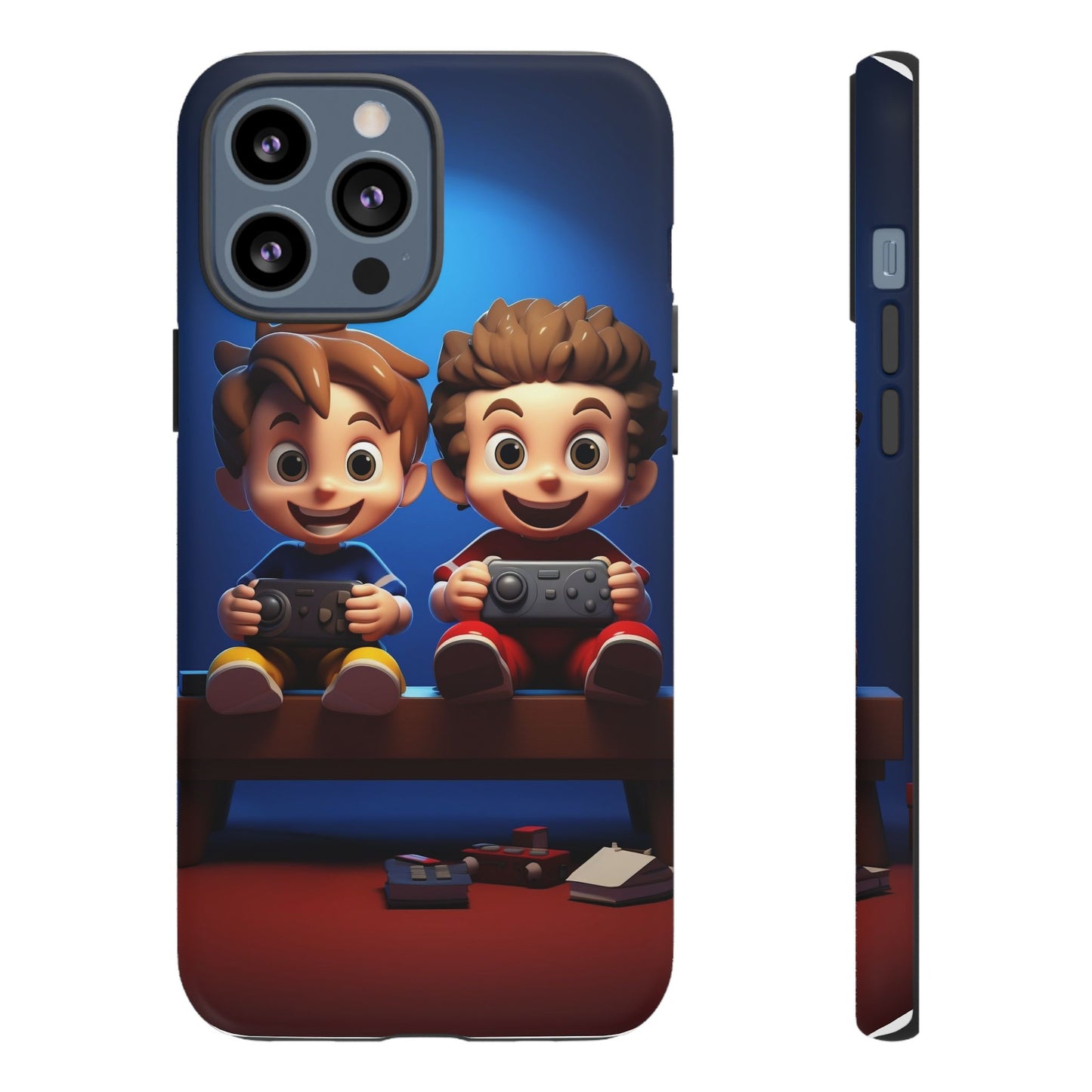 Kids Gaming Phone Case, Tough Cases, Cute Phone Cover, Cartoon Game Controller, Gift for Gamers, Fun Accessories