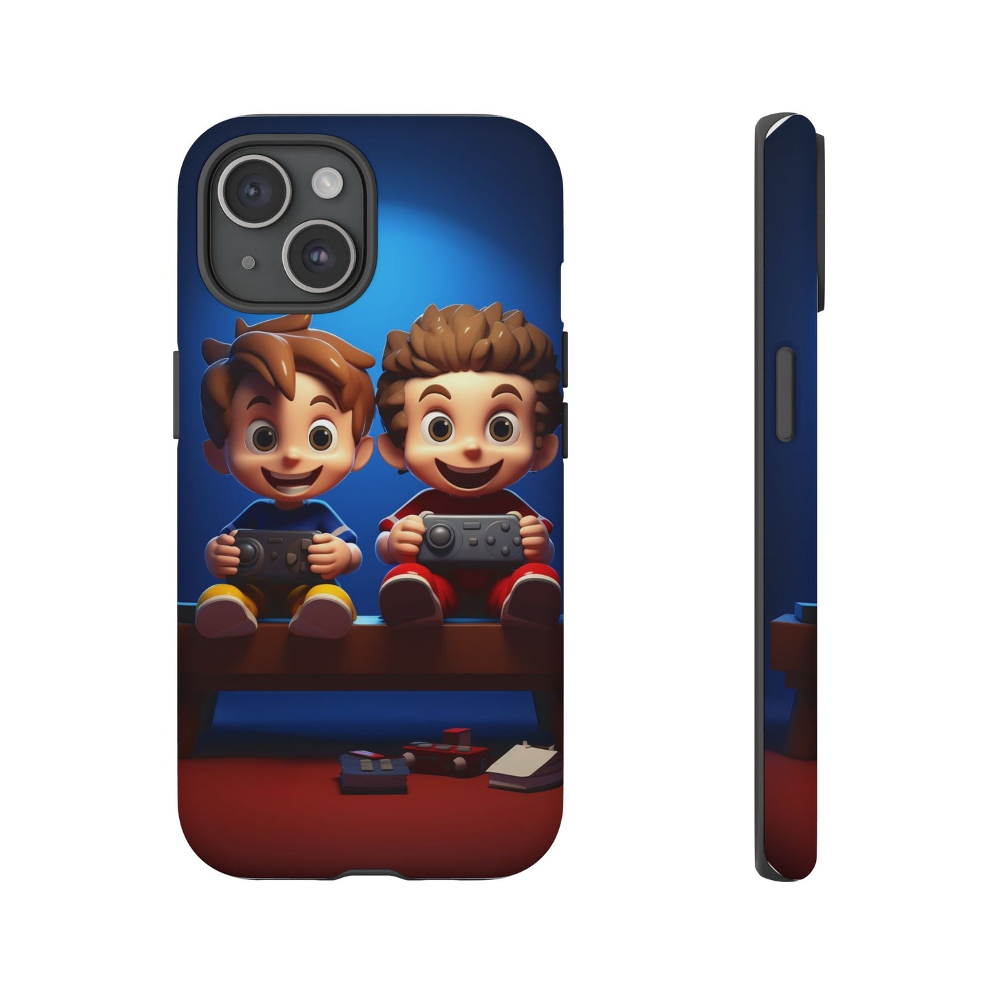 Kids Gaming Phone Case, Tough Cases, Cute Phone Cover, Cartoon Game Controller, Gift for Gamers, Fun Accessories