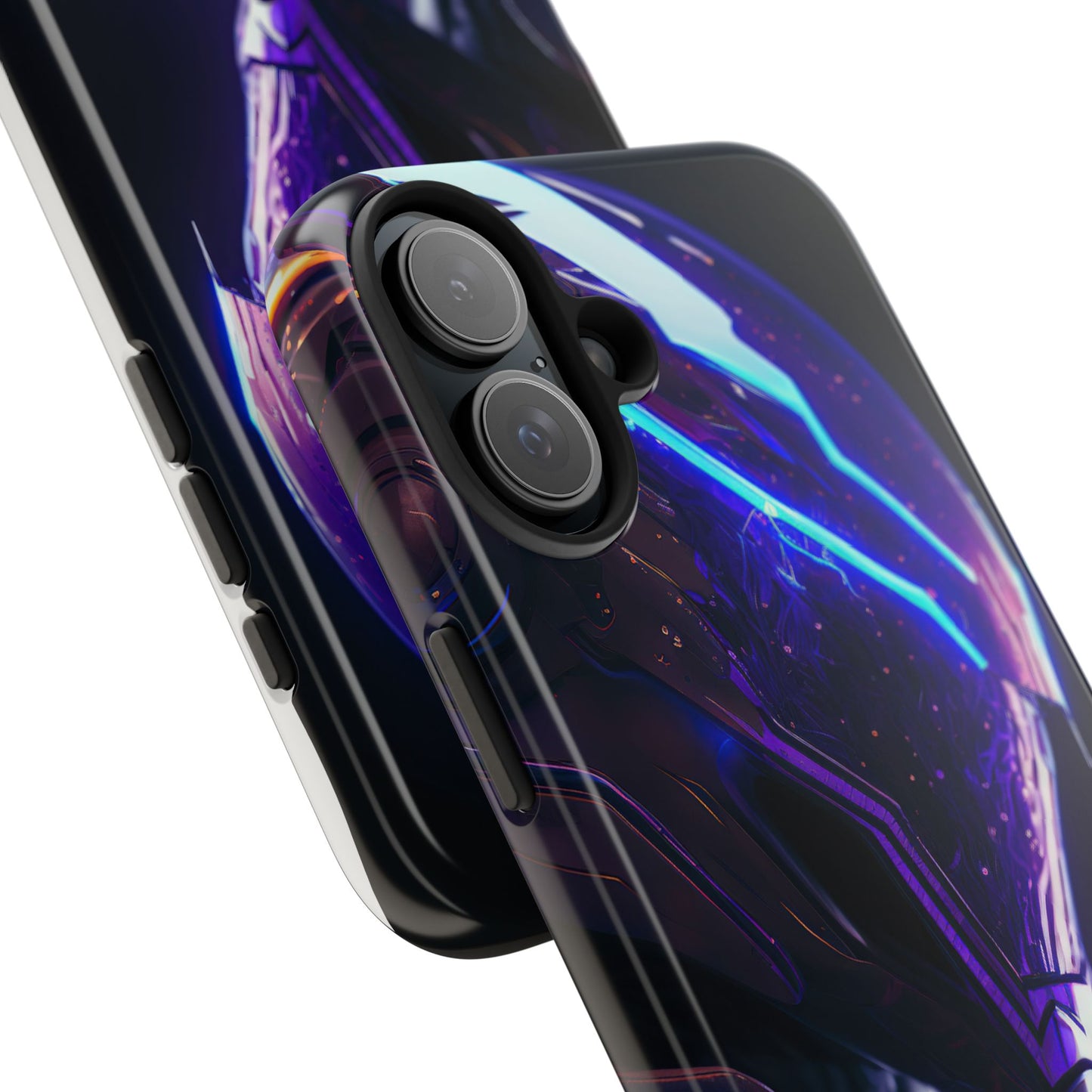 Futuristic Tough Phone Cases, Durable Phone Cover, Sci-Fi Phone Case, Tech Lover Gift, Unique Phone Accessory