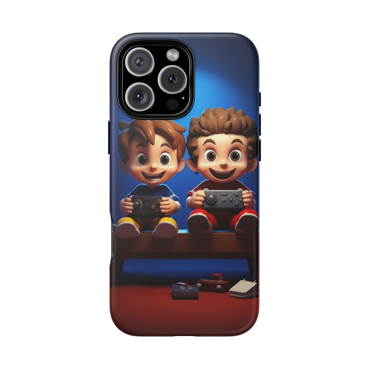 Kids Gaming Phone Case, Tough Cases, Cute Phone Cover, Cartoon Game Controller, Gift for Gamers, Fun Accessories