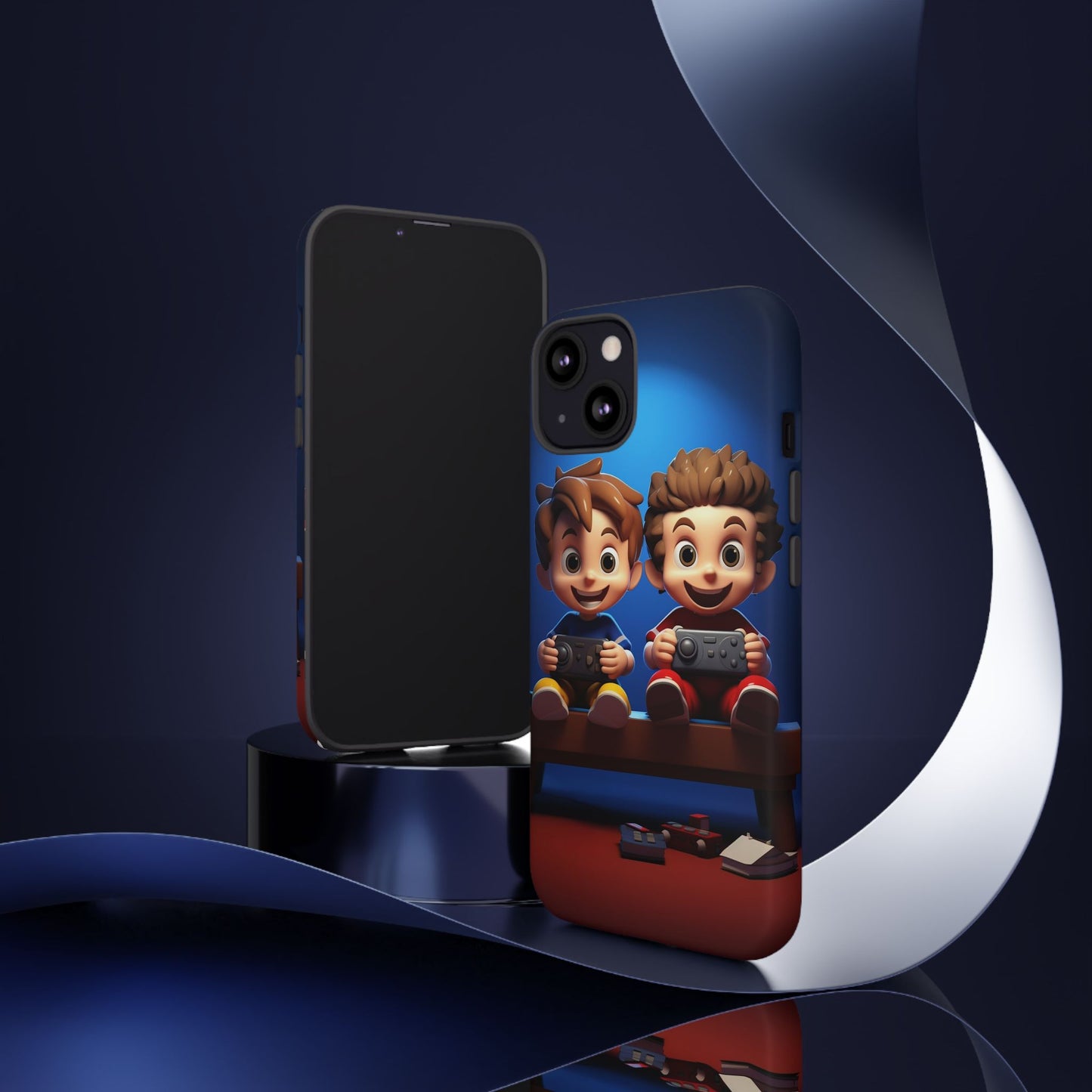Kids Gaming Phone Case, Tough Cases, Cute Phone Cover, Cartoon Game Controller, Gift for Gamers, Fun Accessories