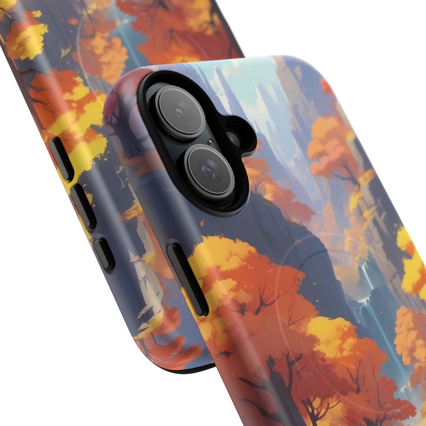 Autumn Landscape Phone Case, Tough Magnetic Cases for Fall Lovers, Nature Phone Cover, Unique Gift for Him/Her, Durable Phone Accessory