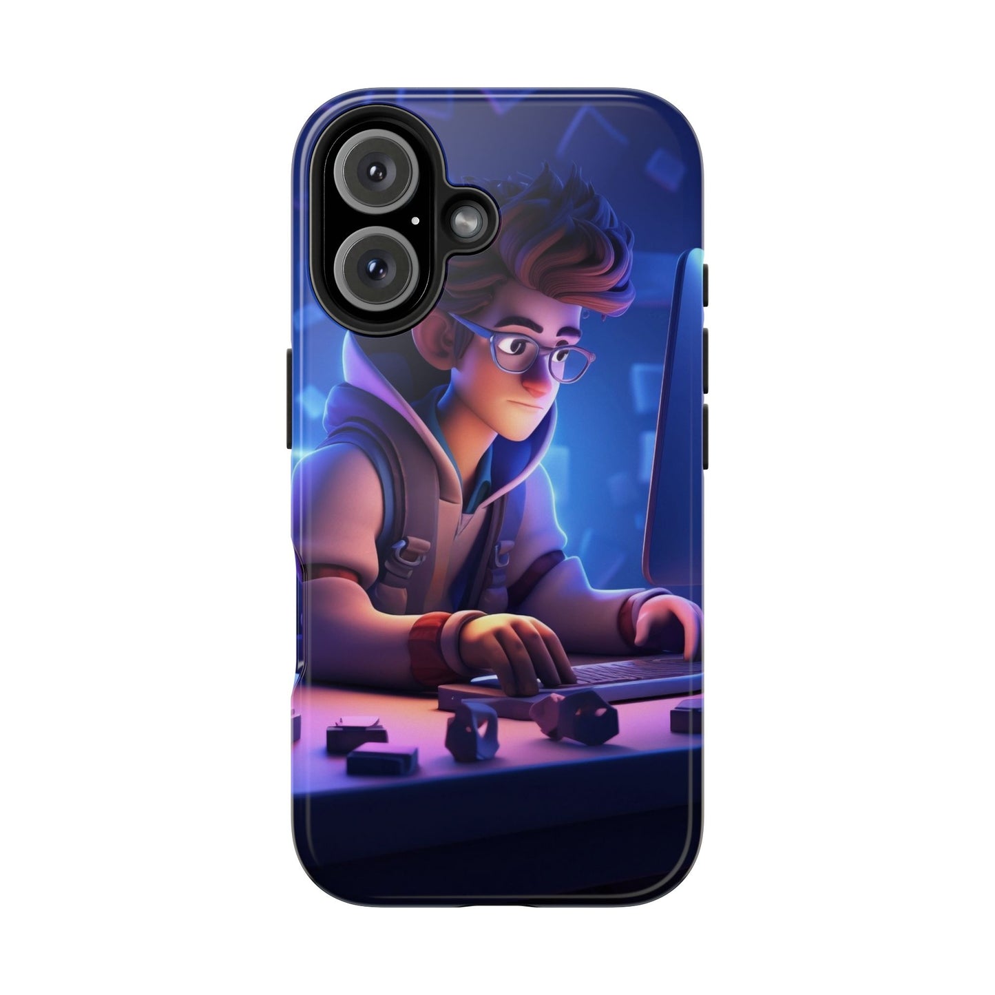 Gaming-Themed Phone Case - Tough Phone Cases for Gamers, Mobile Accessories, Cool Tech Gifts, Birthday Present, Geeky Gifts