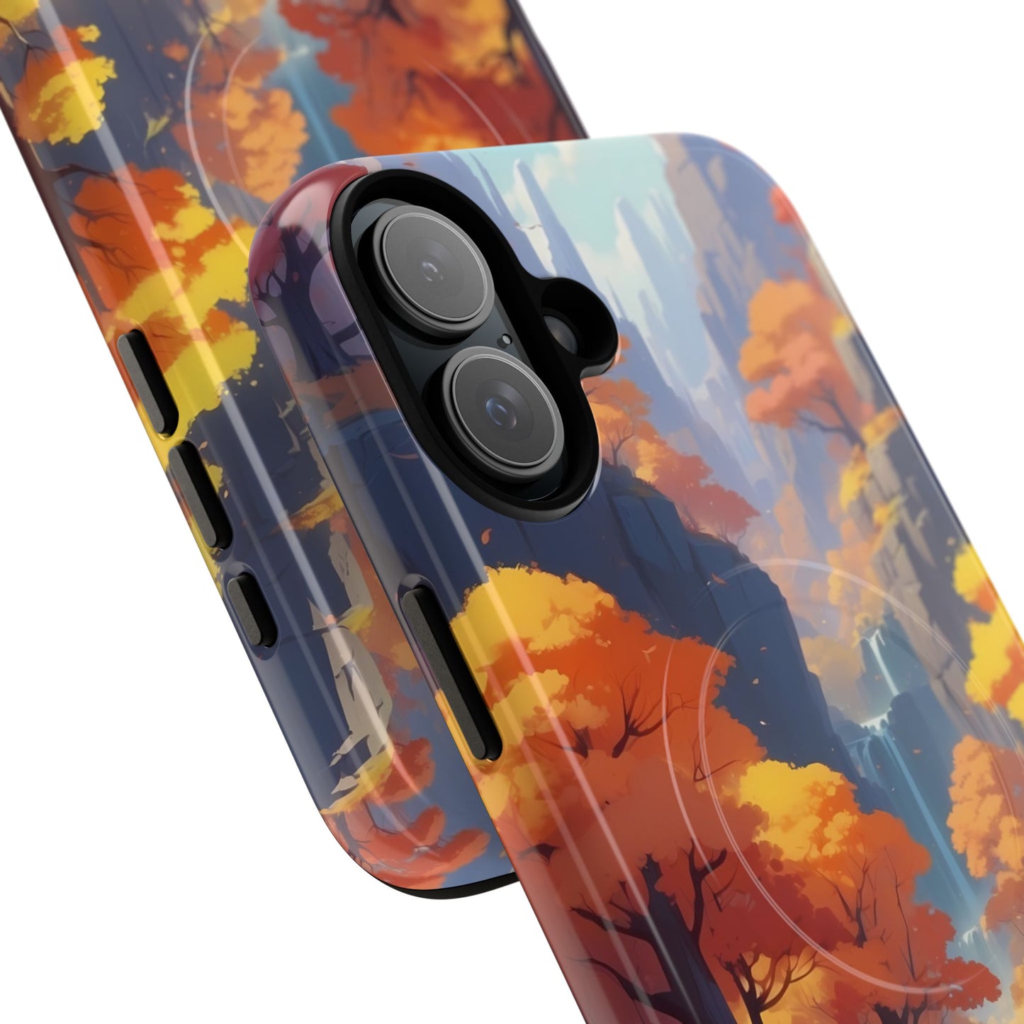 Autumn Landscape Phone Case, Tough Magnetic Cases for Fall Lovers, Nature Phone Cover, Unique Gift for Him/Her, Durable Phone Accessory