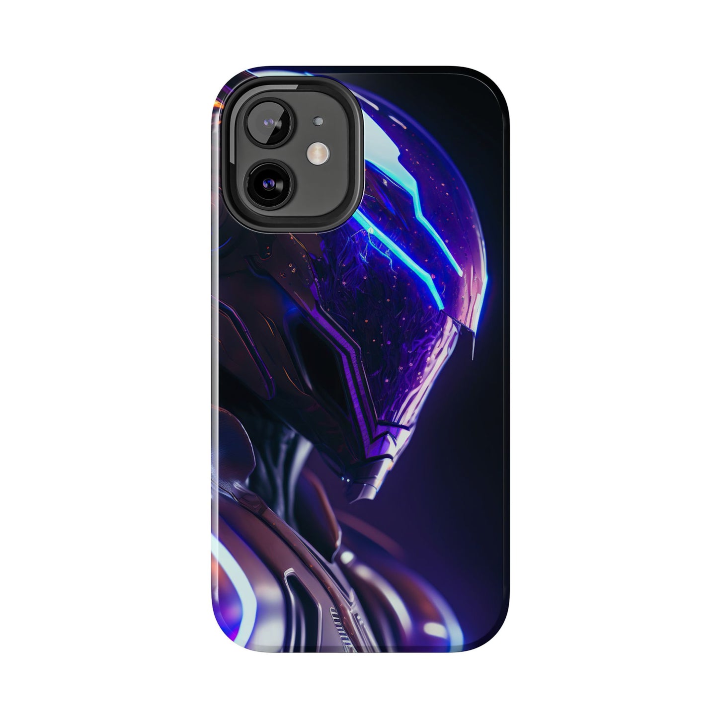 Futuristic Tough Phone Cases, Durable Phone Cover, Sci-Fi Phone Case, Tech Lover Gift, Unique Phone Accessory