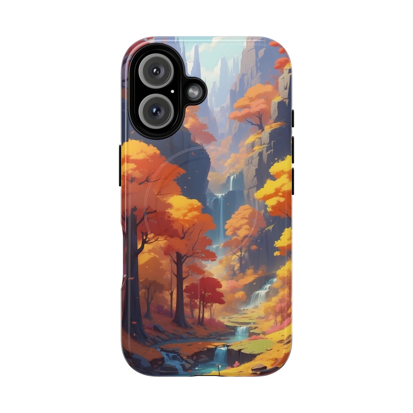 Autumn Landscape Phone Case, Tough Magnetic Cases for Fall Lovers, Nature Phone Cover, Unique Gift for Him/Her, Durable Phone Accessory