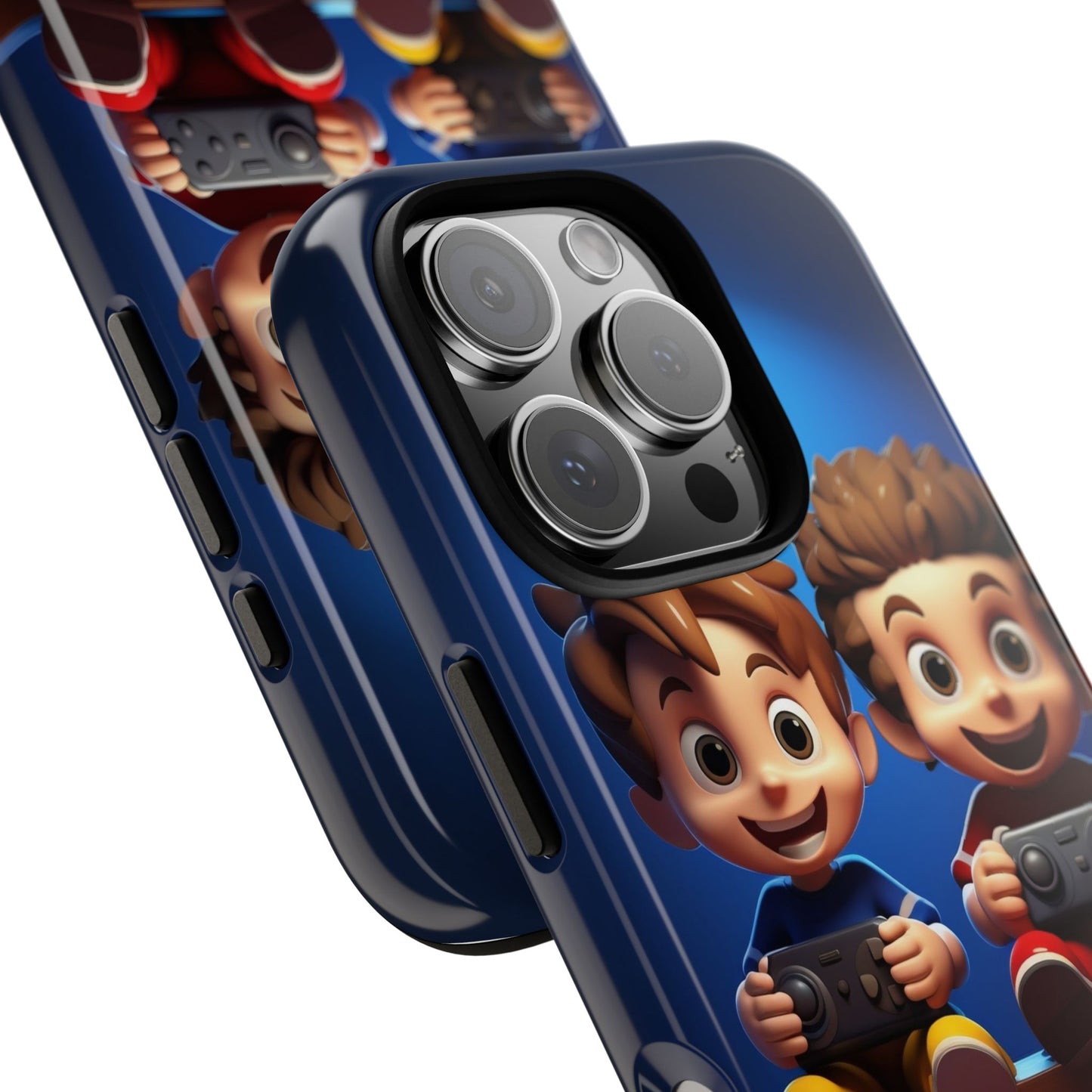Kids Gaming Phone Case, Tough Cases, Cute Phone Cover, Cartoon Game Controller, Gift for Gamers, Fun Accessories
