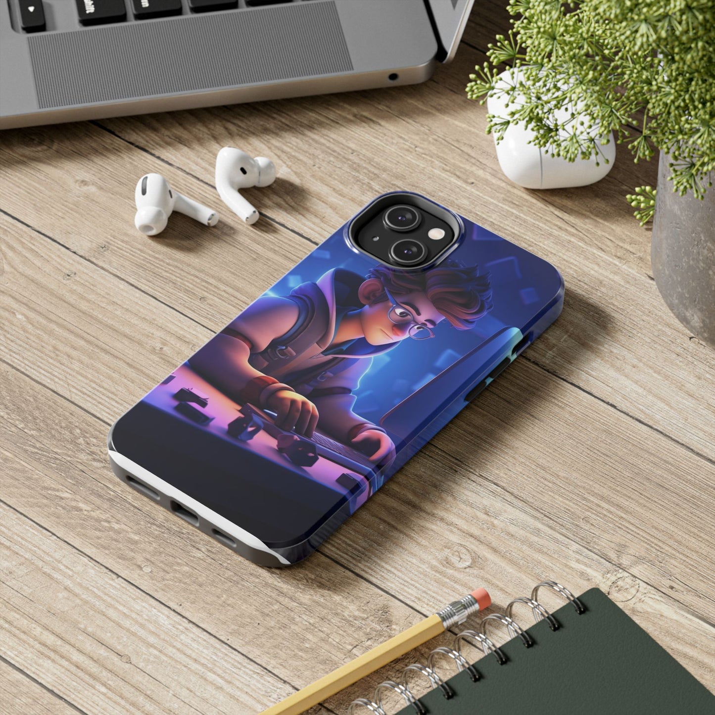 Gaming-Themed Phone Case - Tough Phone Cases for Gamers, Mobile Accessories, Cool Tech Gifts, Birthday Present, Geeky Gifts