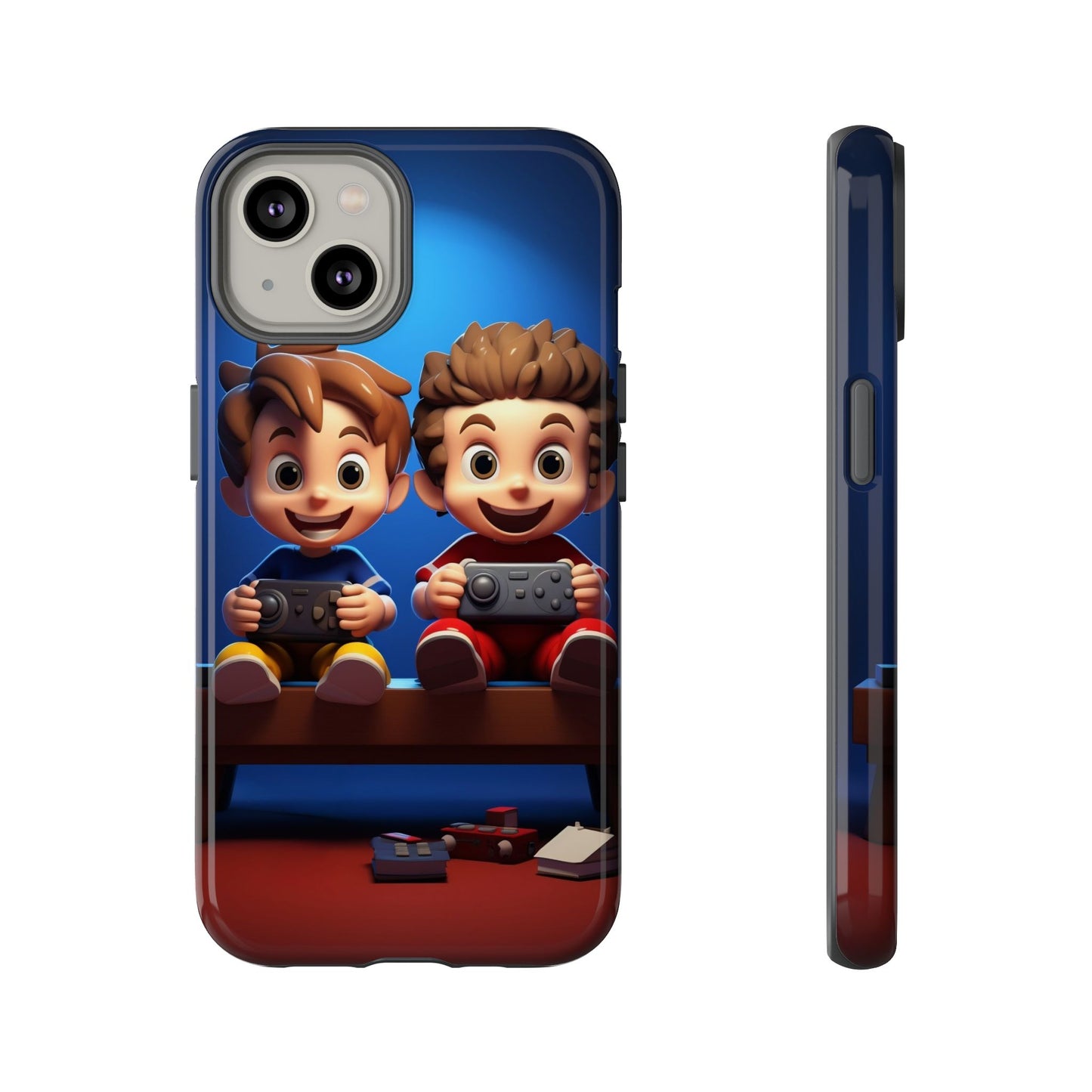 Kids Gaming Phone Case, Tough Cases, Cute Phone Cover, Cartoon Game Controller, Gift for Gamers, Fun Accessories
