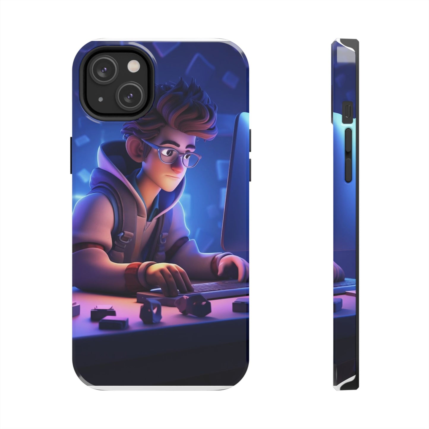 Gaming-Themed Phone Case - Tough Phone Cases for Gamers, Mobile Accessories, Cool Tech Gifts, Birthday Present, Geeky Gifts