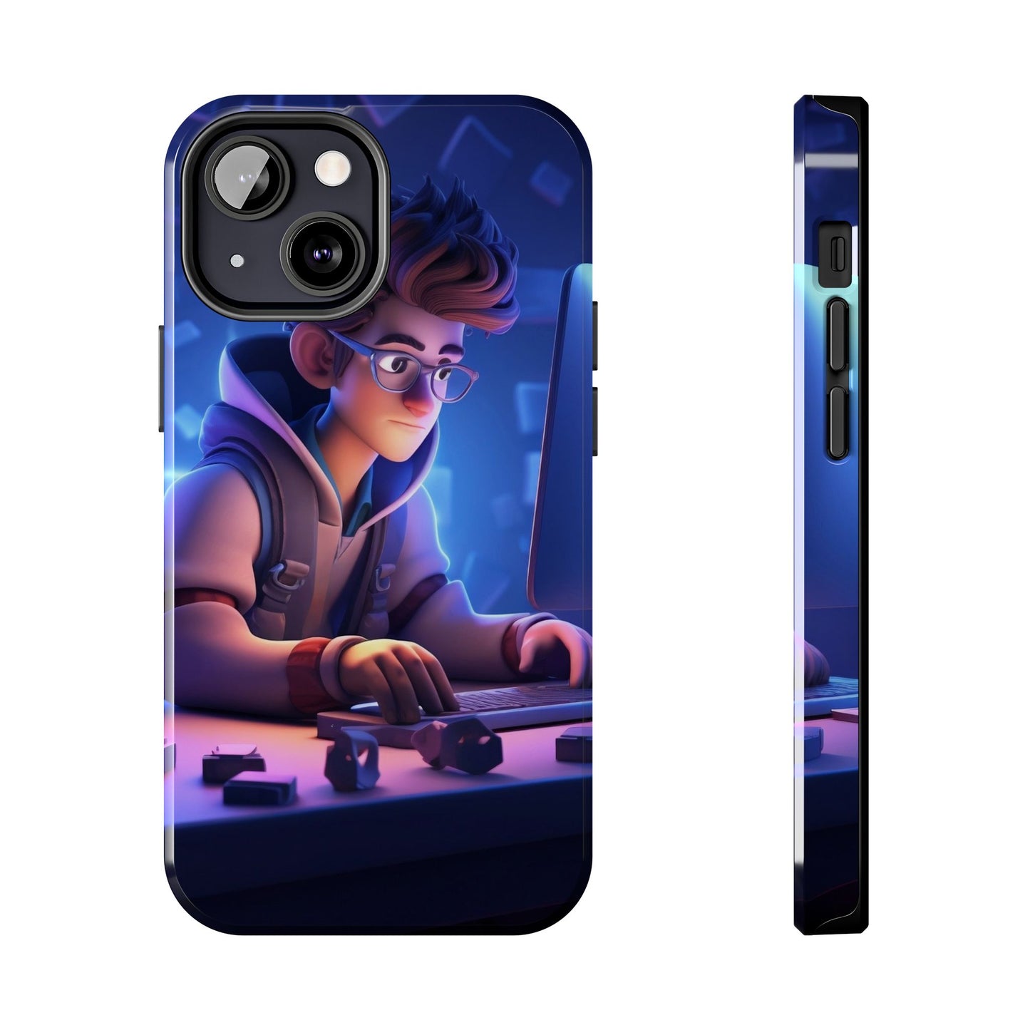 Gaming-Themed Phone Case - Tough Phone Cases for Gamers, Mobile Accessories, Cool Tech Gifts, Birthday Present, Geeky Gifts