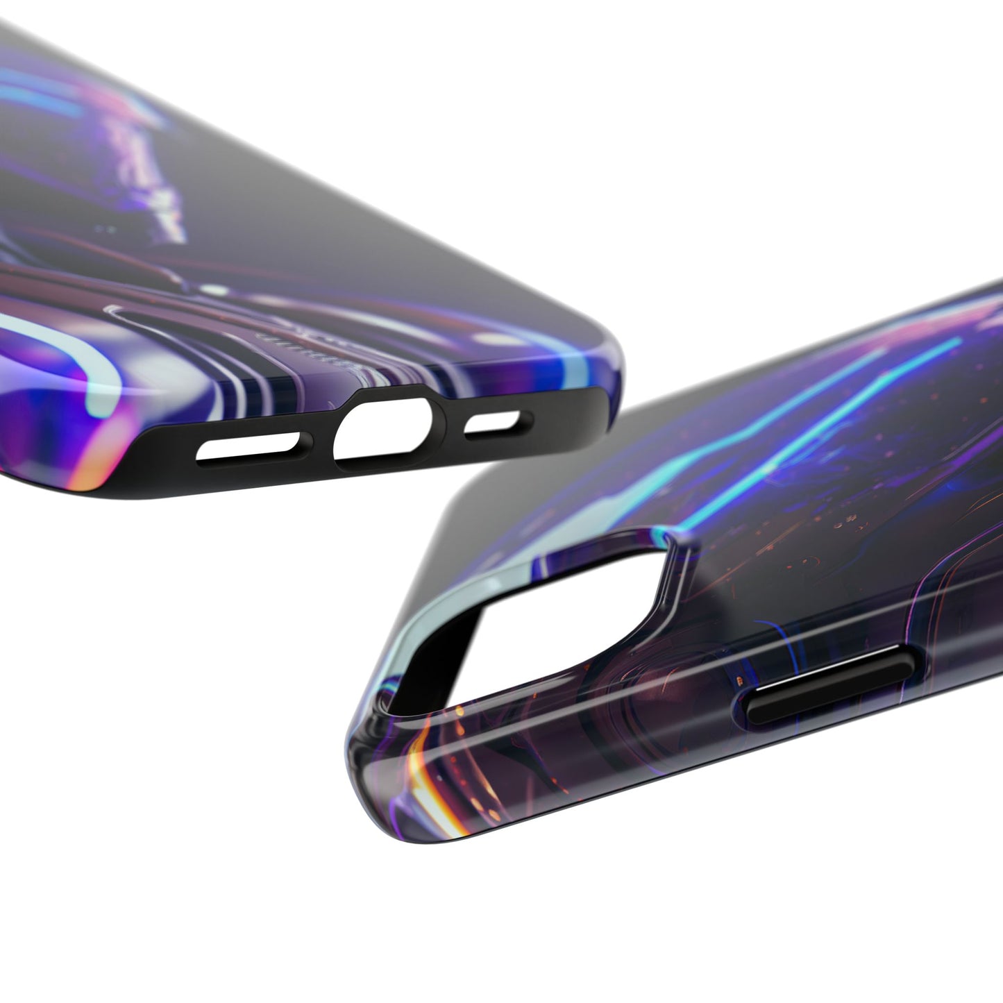Futuristic Tough Phone Cases, Durable Phone Cover, Sci-Fi Phone Case, Tech Lover Gift, Unique Phone Accessory