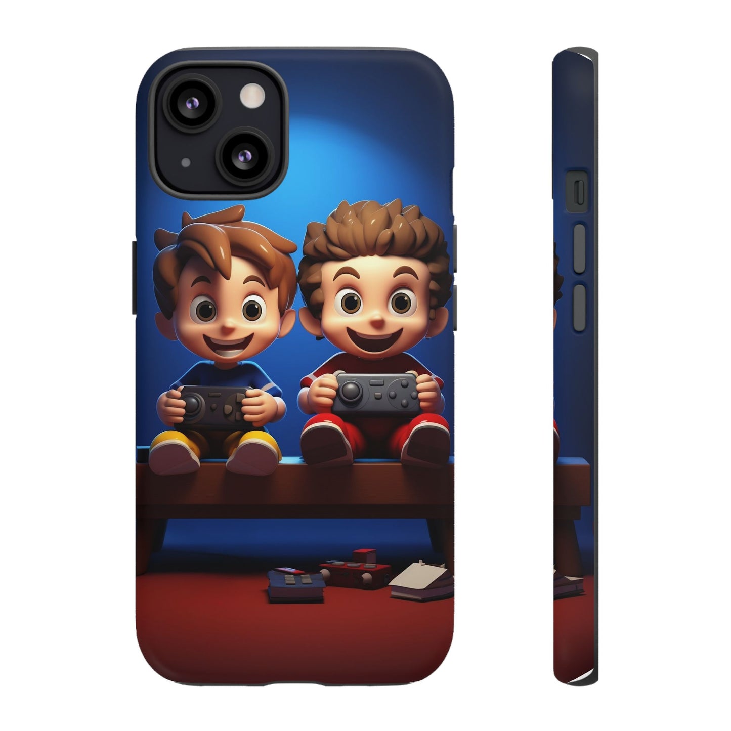 Kids Gaming Phone Case, Tough Cases, Cute Phone Cover, Cartoon Game Controller, Gift for Gamers, Fun Accessories
