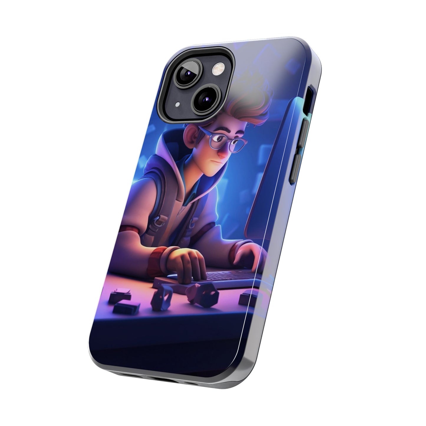 Gaming-Themed Phone Case - Tough Phone Cases for Gamers, Mobile Accessories, Cool Tech Gifts, Birthday Present, Geeky Gifts