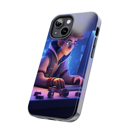 Gaming-Themed Phone Case - Tough Phone Cases for Gamers, Mobile Accessories, Cool Tech Gifts, Birthday Present, Geeky Gifts