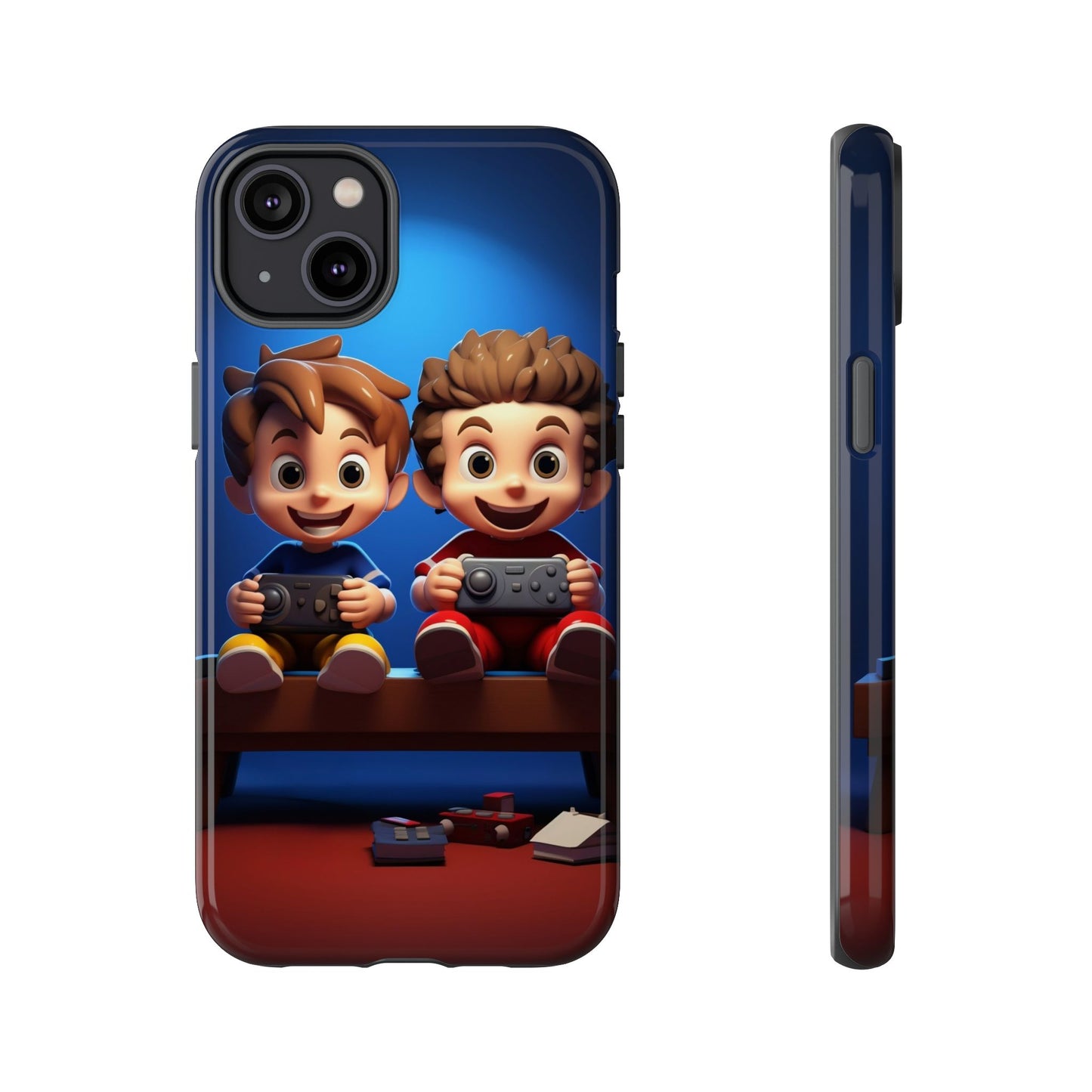 Kids Gaming Phone Case, Tough Cases, Cute Phone Cover, Cartoon Game Controller, Gift for Gamers, Fun Accessories