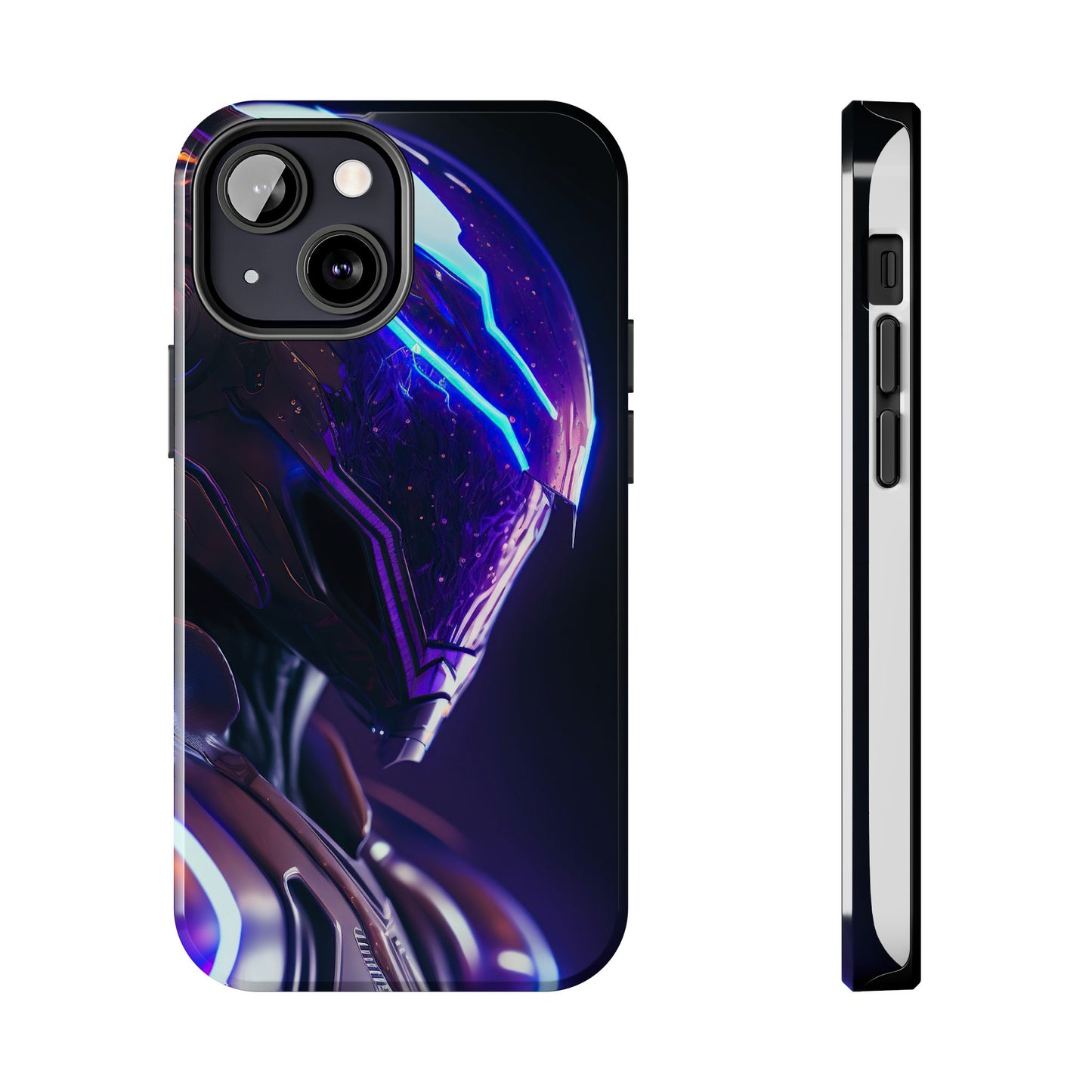 Futuristic Tough Phone Cases, Durable Phone Cover, Sci-Fi Phone Case, Tech Lover Gift, Unique Phone Accessory