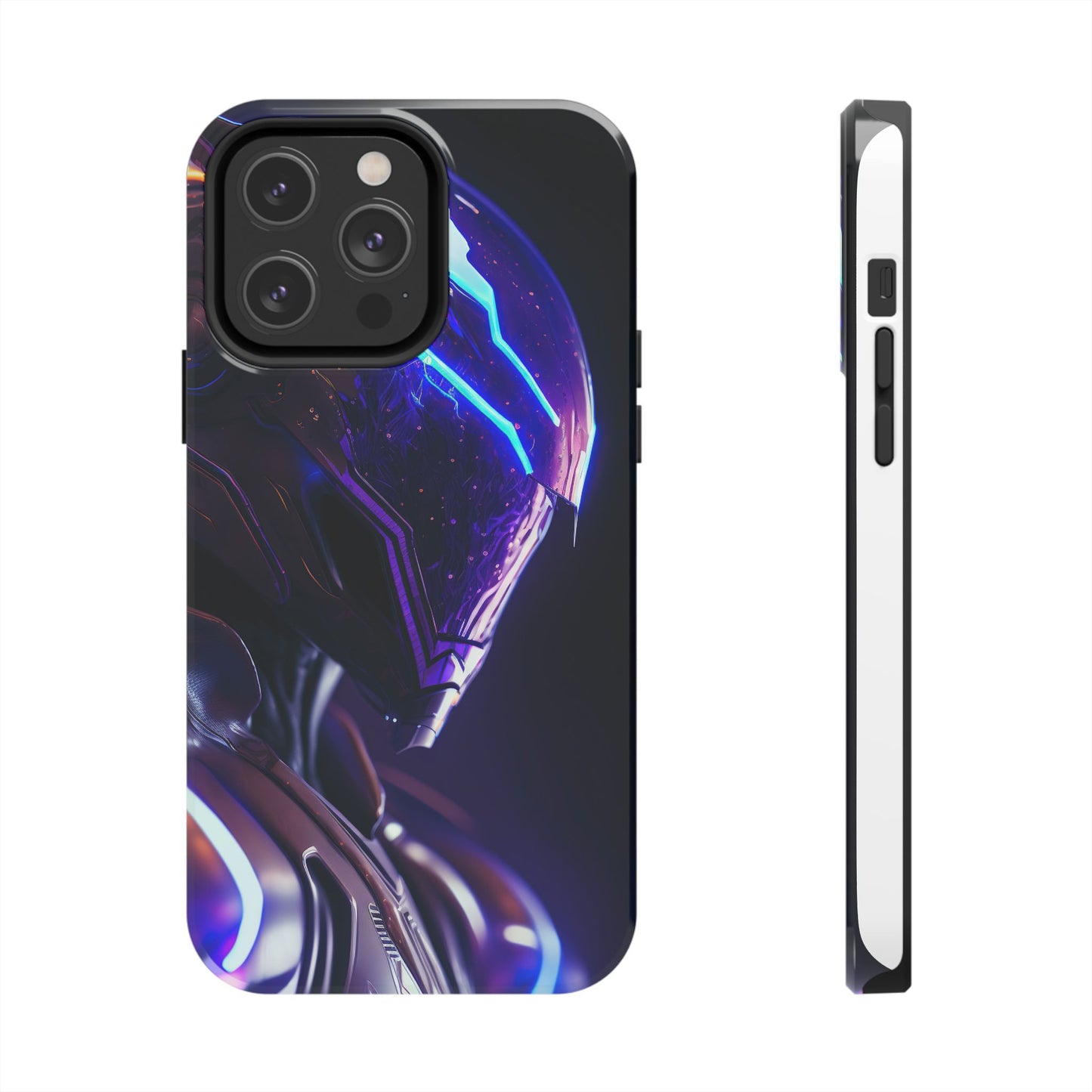 Futuristic Tough Phone Cases, Durable Phone Cover, Sci-Fi Phone Case, Tech Lover Gift, Unique Phone Accessory
