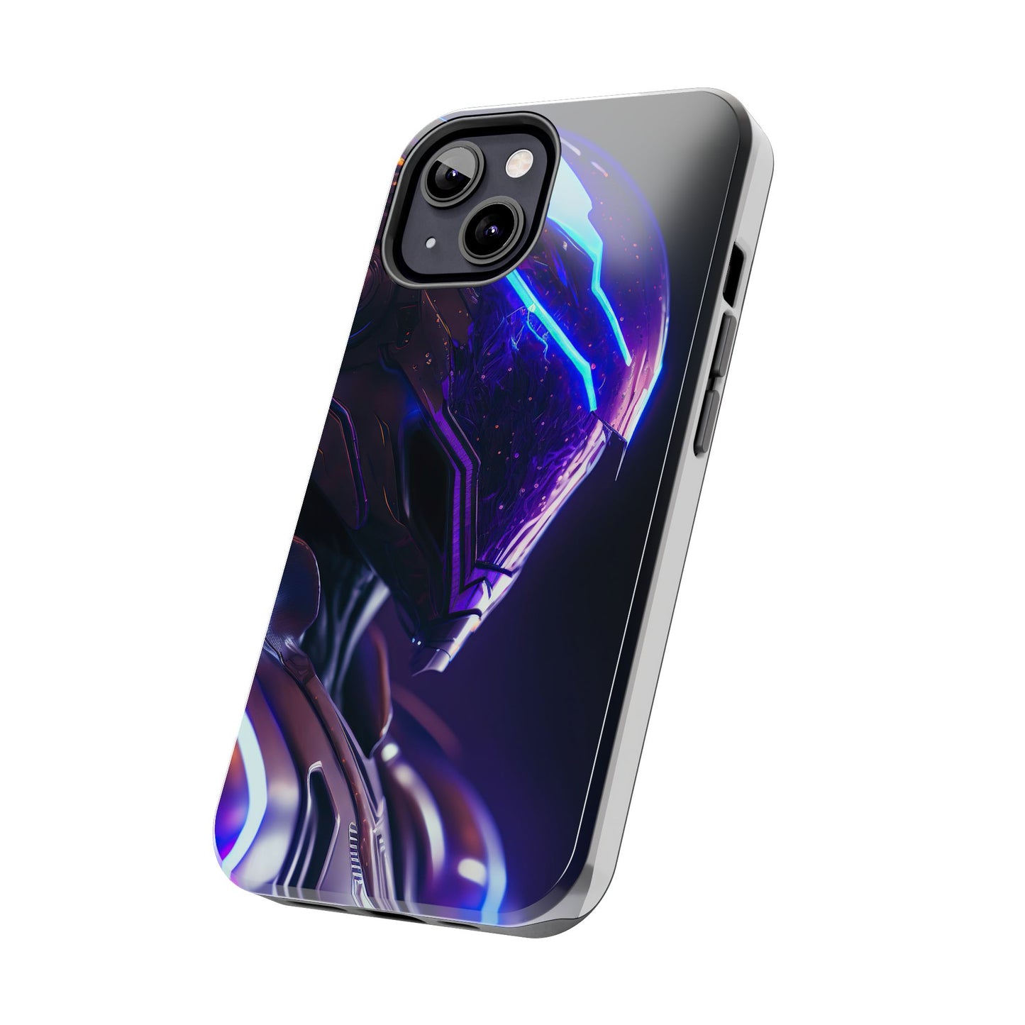 Futuristic Tough Phone Cases, Durable Phone Cover, Sci-Fi Phone Case, Tech Lover Gift, Unique Phone Accessory