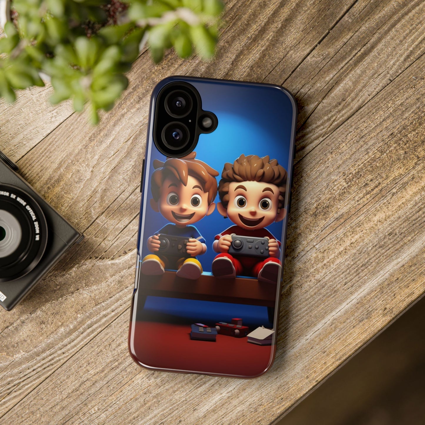 Kids Gaming Phone Case, Tough Cases, Cute Phone Cover, Cartoon Game Controller, Gift for Gamers, Fun Accessories