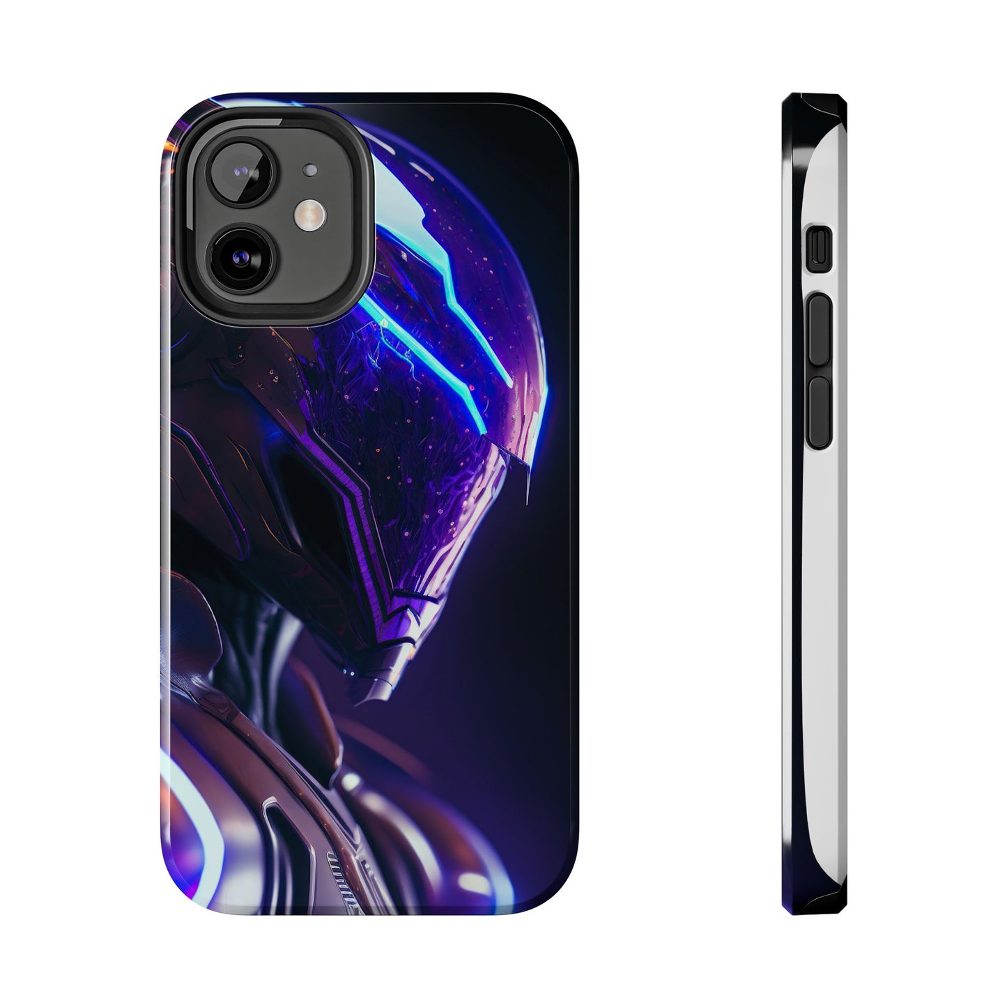 Futuristic Tough Phone Cases, Durable Phone Cover, Sci-Fi Phone Case, Tech Lover Gift, Unique Phone Accessory