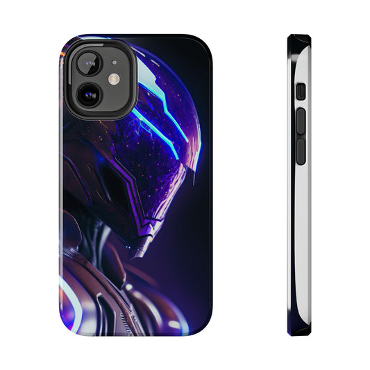 Futuristic Tough Phone Cases, Durable Phone Cover, Sci-Fi Phone Case, Tech Lover Gift, Unique Phone Accessory