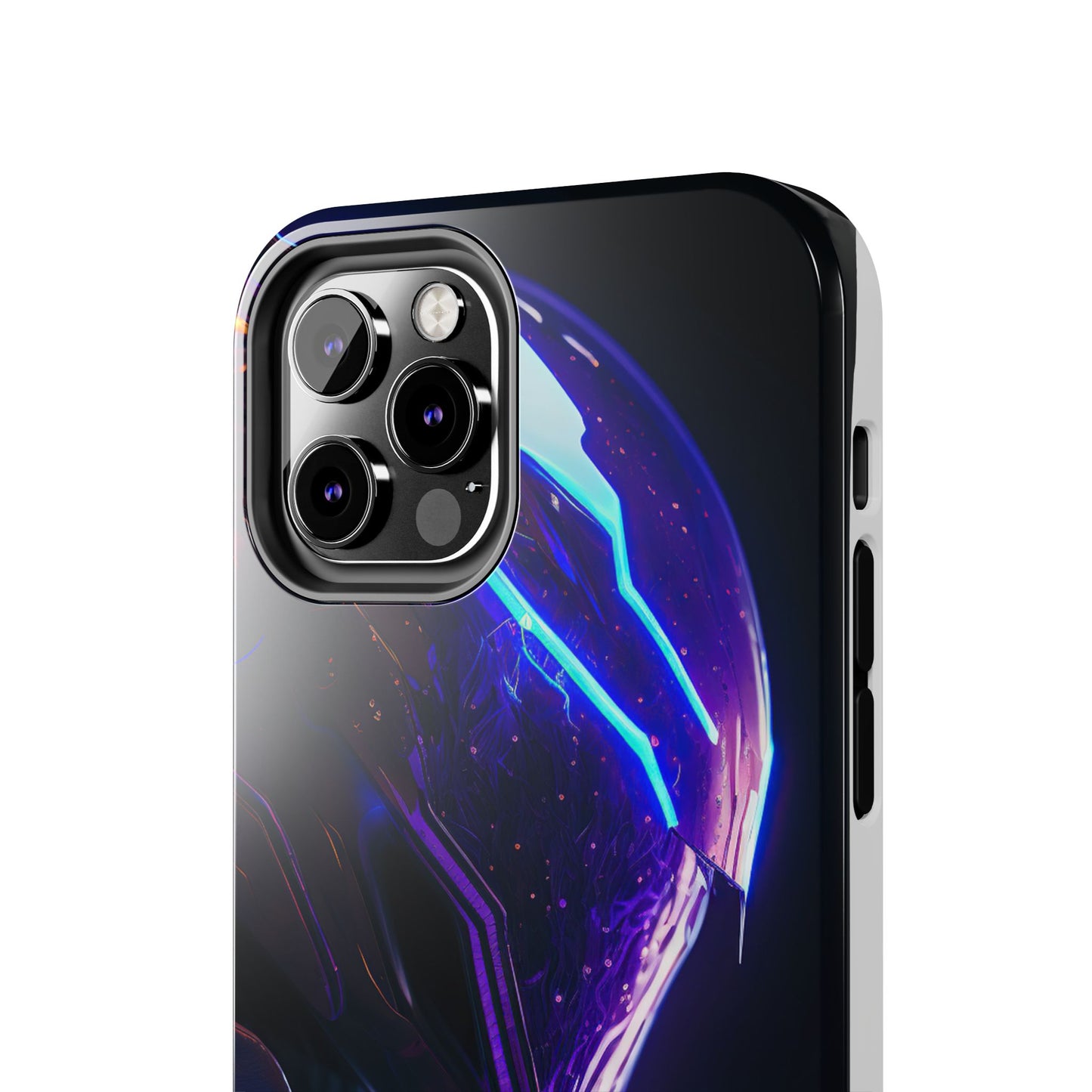 Futuristic Tough Phone Cases, Durable Phone Cover, Sci-Fi Phone Case, Tech Lover Gift, Unique Phone Accessory