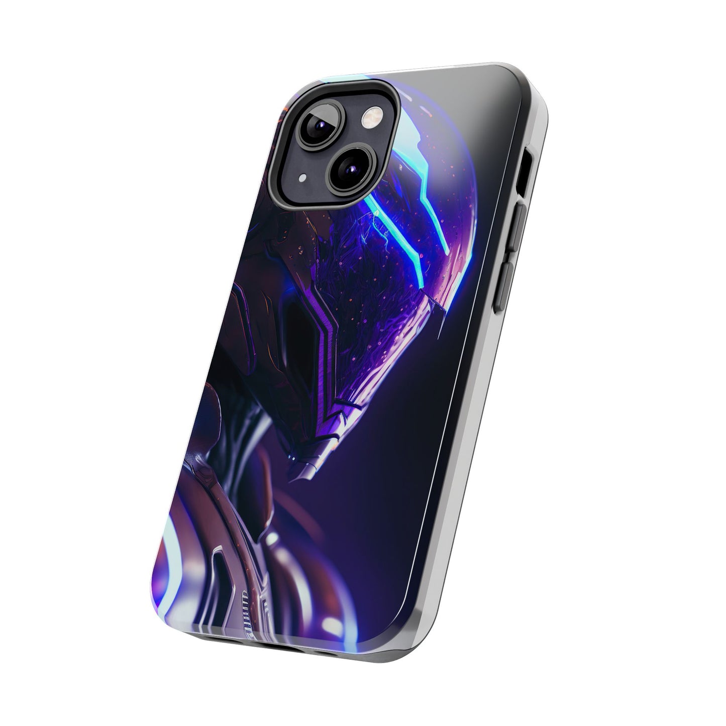 Futuristic Tough Phone Cases, Durable Phone Cover, Sci-Fi Phone Case, Tech Lover Gift, Unique Phone Accessory