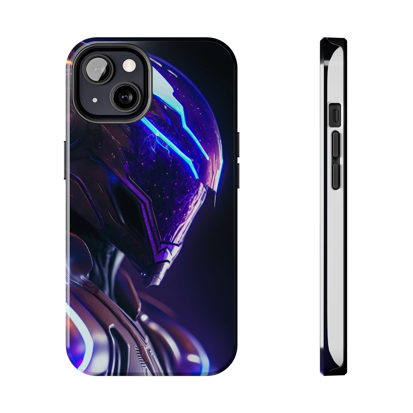Futuristic Tough Phone Cases, Durable Phone Cover, Sci-Fi Phone Case, Tech Lover Gift, Unique Phone Accessory