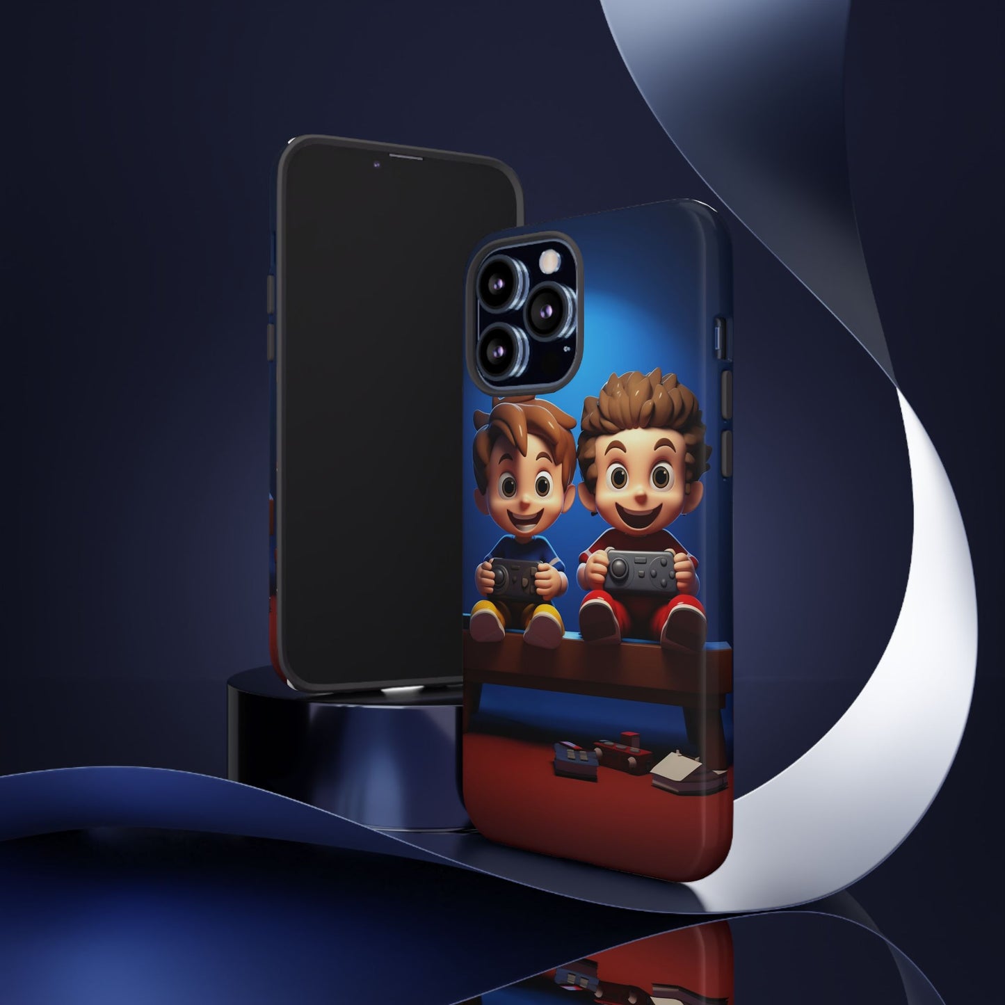 Kids Gaming Phone Case, Tough Cases, Cute Phone Cover, Cartoon Game Controller, Gift for Gamers, Fun Accessories