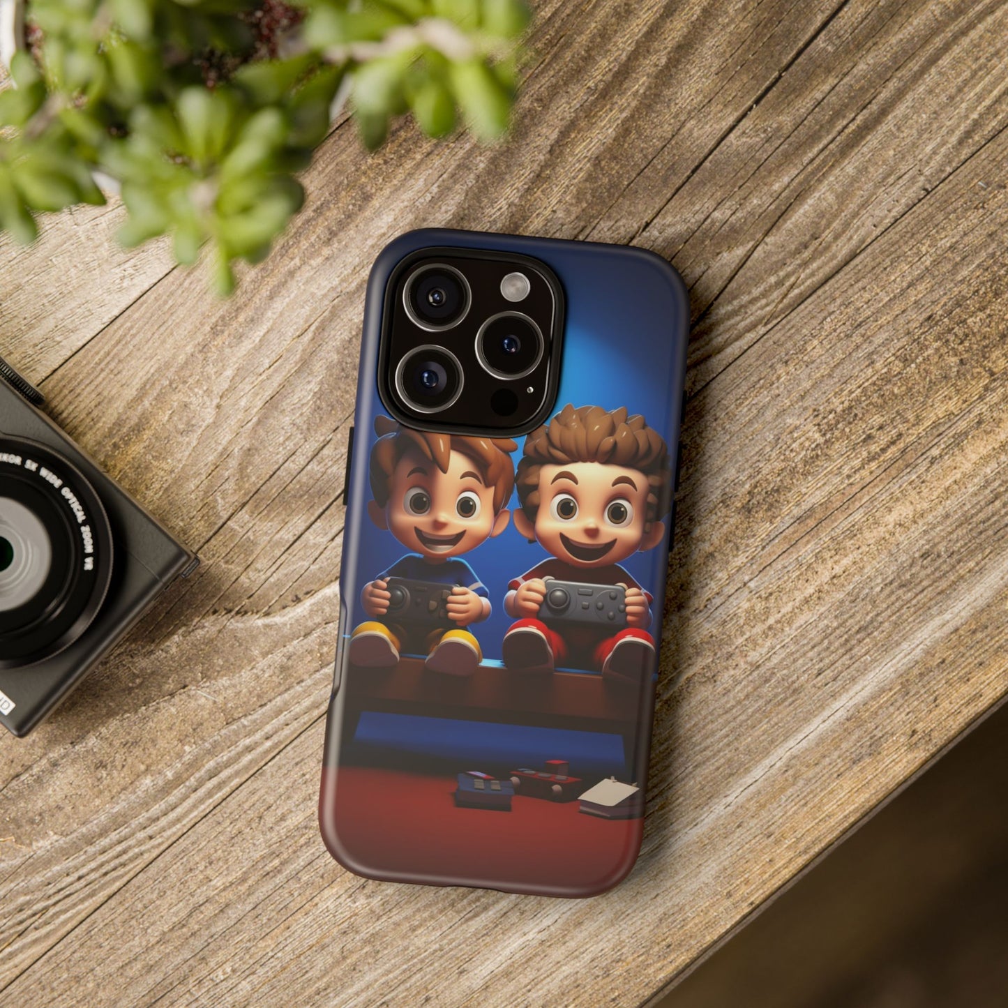 Kids Gaming Phone Case, Tough Cases, Cute Phone Cover, Cartoon Game Controller, Gift for Gamers, Fun Accessories