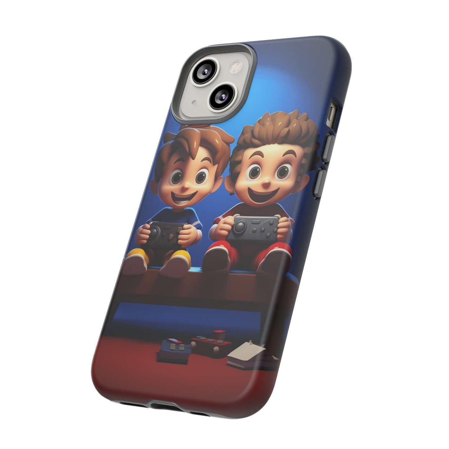 Kids Gaming Phone Case, Tough Cases, Cute Phone Cover, Cartoon Game Controller, Gift for Gamers, Fun Accessories