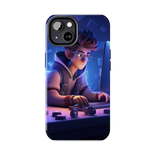 Gaming-Themed Phone Case - Tough Phone Cases for Gamers, Mobile Accessories, Cool Tech Gifts, Birthday Present, Geeky Gifts